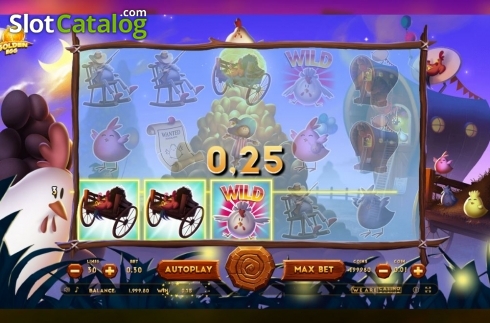 Скрин3. Golden Egg (We Are Casino) слот