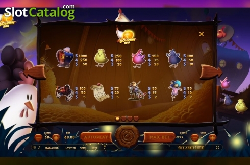 Скрин4. Golden Egg (We Are Casino) слот