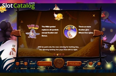 Скрин6. Golden Egg (We Are Casino) слот
