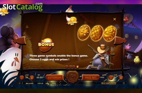Скрин7. Golden Egg (We Are Casino) слот