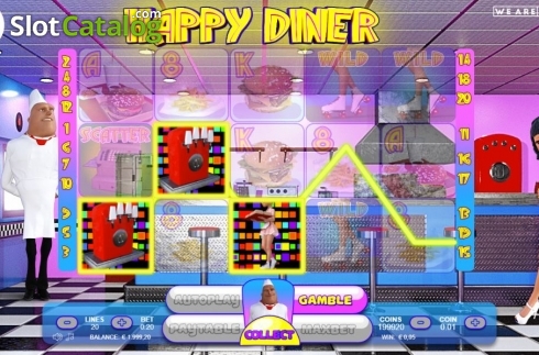 Скрин3. Happy Diner слот