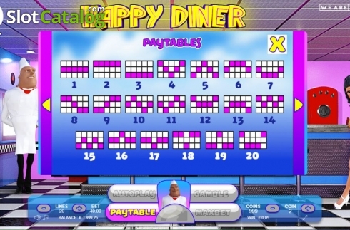 Скрин5. Happy Diner слот