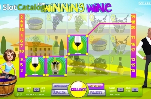 Скрин3. Winning Wine слот