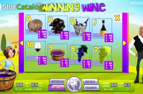 Скрин4. Winning Wine слот