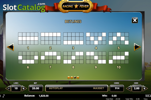 Скрин8. Racing Fever слот