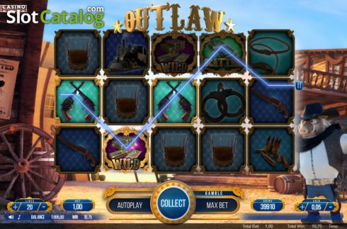 Скрин4. Outlaw (We Are Casino) слот