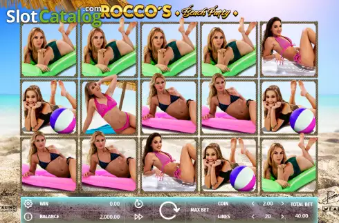 Скрин2. Roccos Beach Party слот