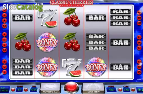 Скрин2. Classic Cherries Evolution слот