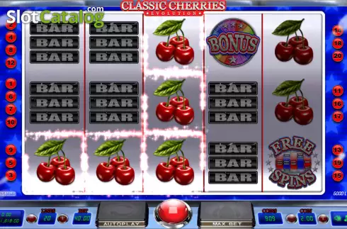 Скрин4. Classic Cherries Evolution слот