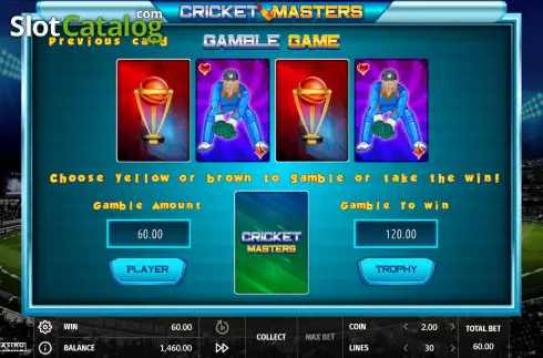 Скрин5. Cricket Masters слот