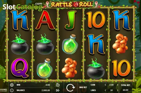 Скрин2. Rattle Roll слот