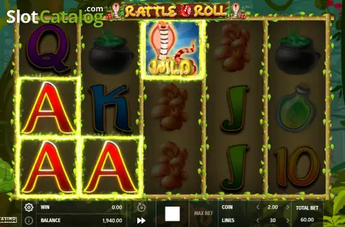 Скрин3. Rattle Roll слот