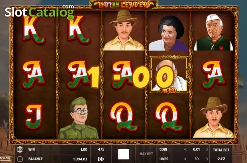 Скрин4. Indian Leaders слот