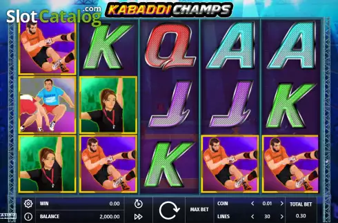 Скрин2. Kabaddi Champs слот