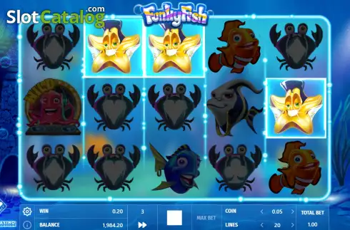 Скрин5. Funky Fish слот