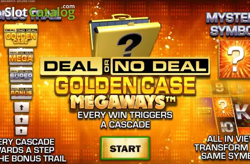 Скрин2. Deal or No Deal Golden Case Megaways слот