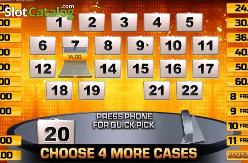 Скрин8. Deal or No Deal Golden Case Megaways слот