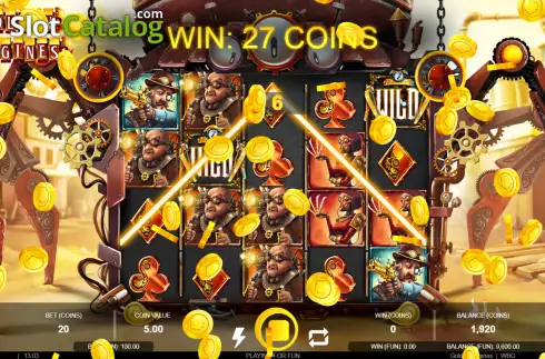Скрин4. Golden Engines слот