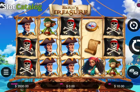 Скрин2. Barti's Treasure слот