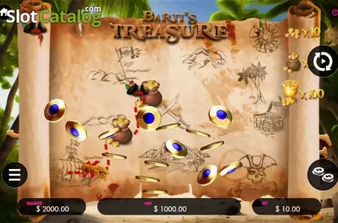 Скрин5. Barti's Treasure слот