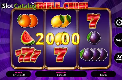 Скрин2. Triple Crush слот