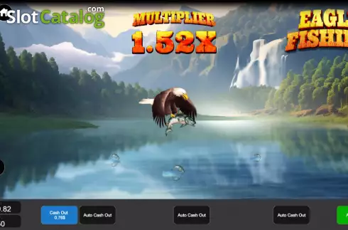 Скрин2. Eagle Fishing слот
