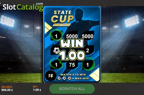 Скрин3. State Cup слот