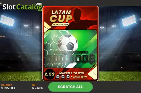 Скрин2. Latam Cup слот