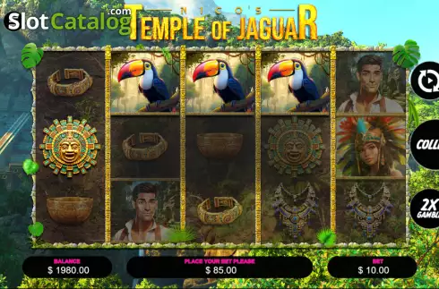 Скрин3. Nico's Temple of Jaguar слот