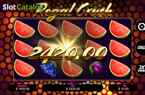Скрин3. Regal Crush слот
