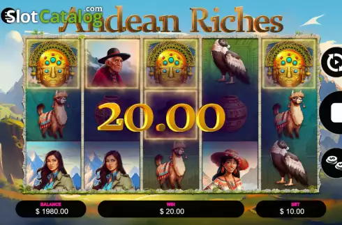 Скрин3. Andean Riches слот