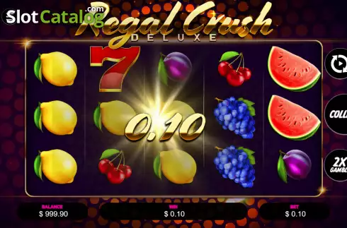Скрин3. Regal Crush Deluxe слот