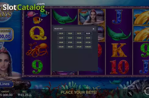 Скрин3. Mermaid Pays слот