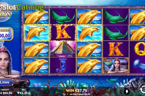 Скрин6. Mermaid Pays слот