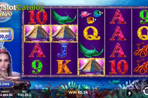 Скрин9. Mermaid Pays слот