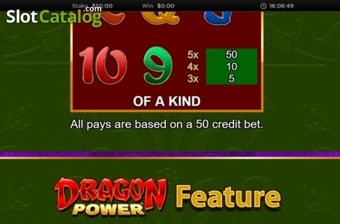 Скрин8. Dragon Power слот
