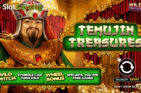 Скрин2. Temujin Treasures слот