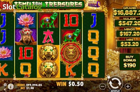 Скрин4. Temujin Treasures слот