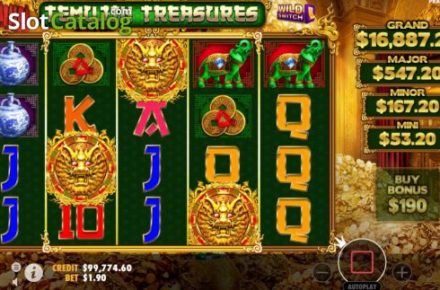 Скрин5. Temujin Treasures слот