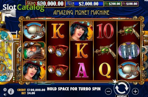 Скрин2. Amazing Money Machine слот