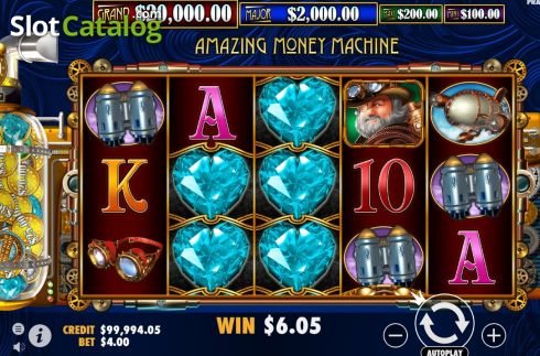 Скрин3. Amazing Money Machine слот