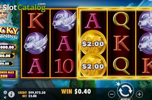 Скрин4. Lucky Lightning слот