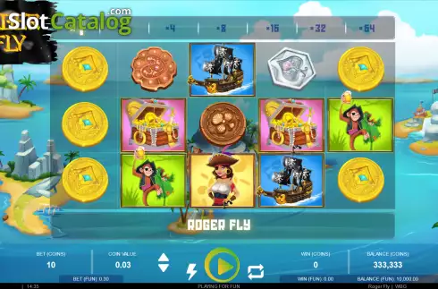 Скрин2. Roger Fly слот