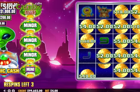 Скрин8. Cosmic Cash слот