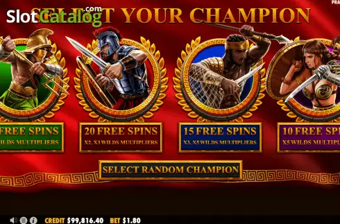 Скрин5. Chase for Glory слот