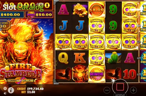 Скрин4. Fire Stampede слот