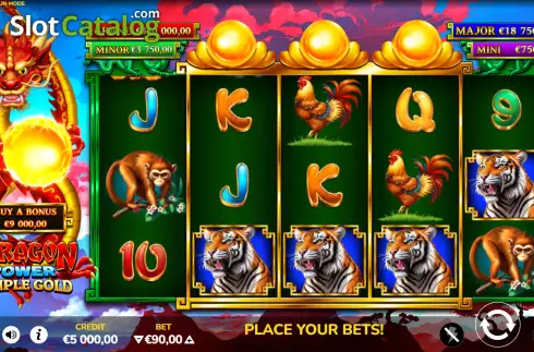 Скрин2. Dragon Power Triple Gold слот