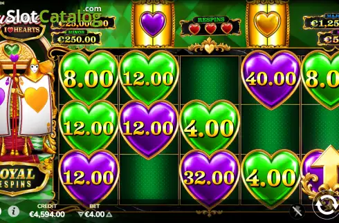Скрин3. Queenie I Love Hearts слот