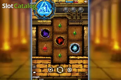 Скрин3. Pyramid Rising x33 слот