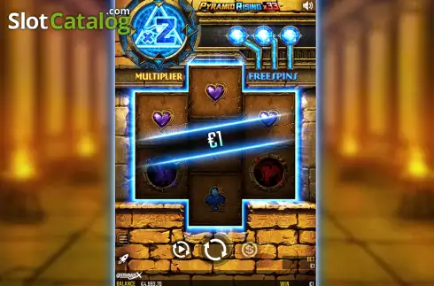 Скрин5. Pyramid Rising x33 слот